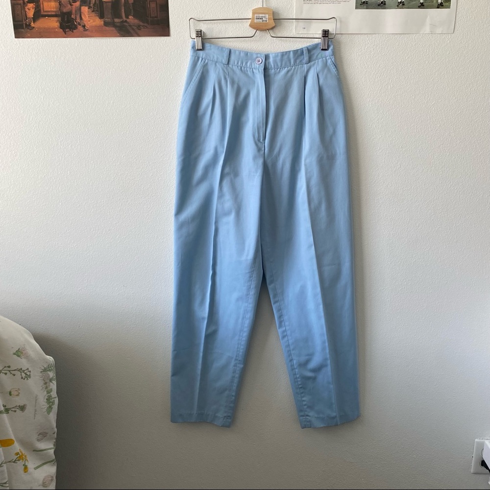 BABY BLUE TROUSERS